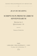 Scriptum in primum librum Sententiarum